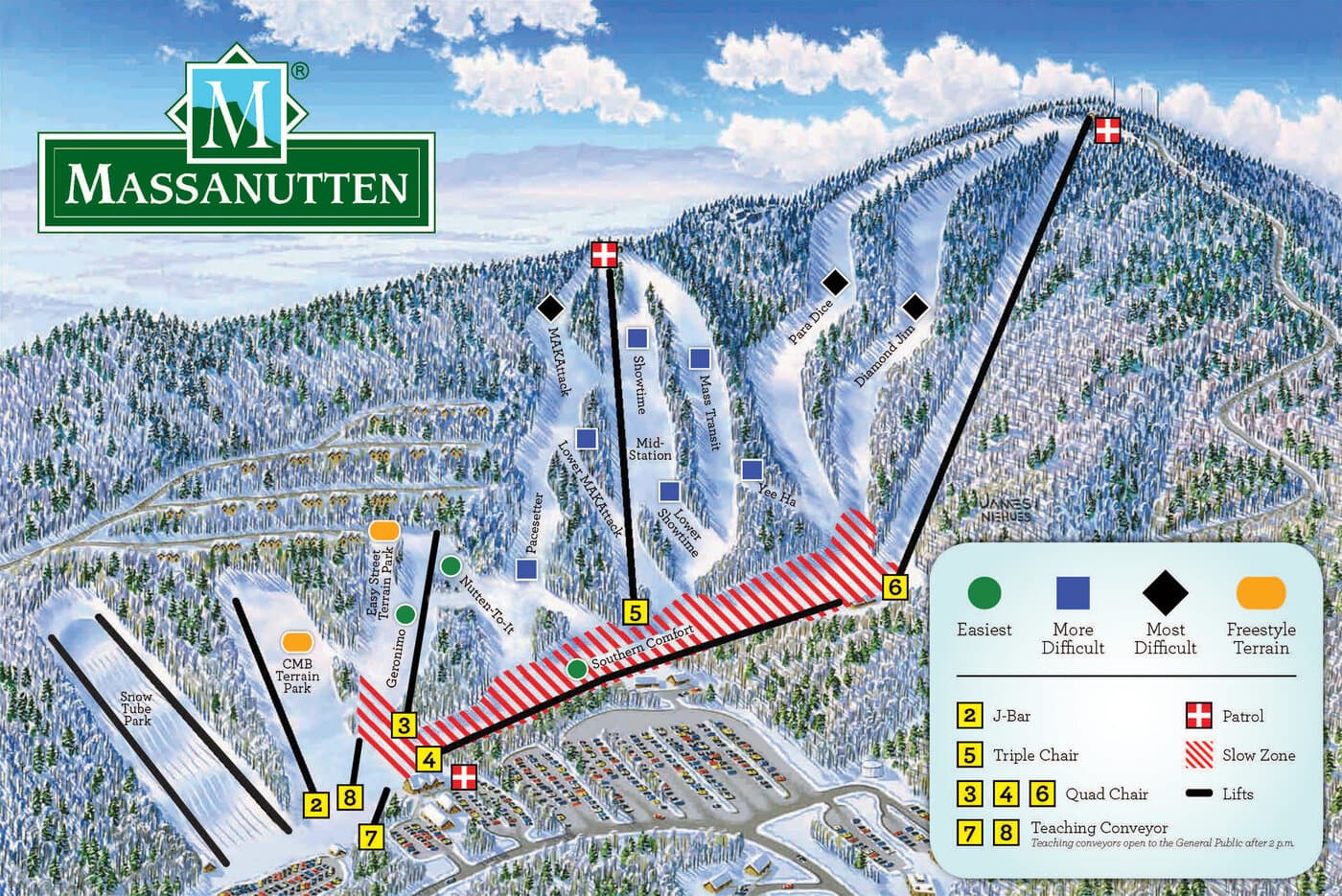 Massanutten Resort Trail Map